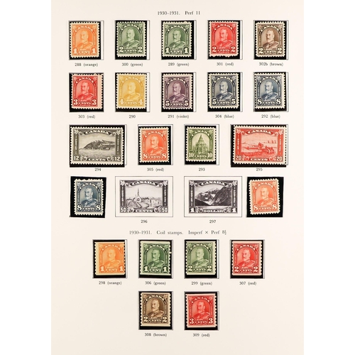 412 - CANADA 1897 - 2010 EXTENSIVE MINT / NEVER HINGED MINT COLLECTION in three well-filled SG Canada albu... 