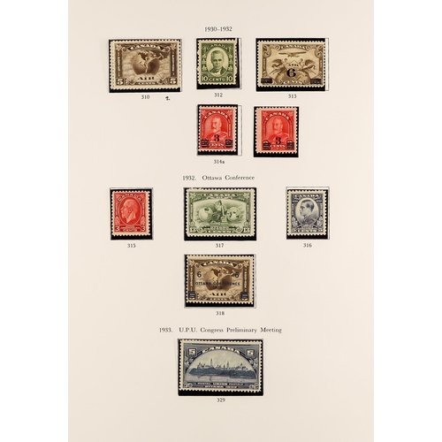 412 - CANADA 1897 - 2010 EXTENSIVE MINT / NEVER HINGED MINT COLLECTION in three well-filled SG Canada albu... 