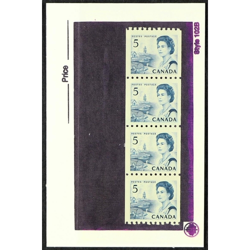 428 - CANADA CROWTHER ESTATE - 1967-73 CENTENNIAL DEFINITIVES, THE COIL STAMPS PREMIUM SPECIALIZED HOLDING... 