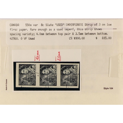 428 - CANADA CROWTHER ESTATE - 1967-73 CENTENNIAL DEFINITIVES, THE COIL STAMPS PREMIUM SPECIALIZED HOLDING... 