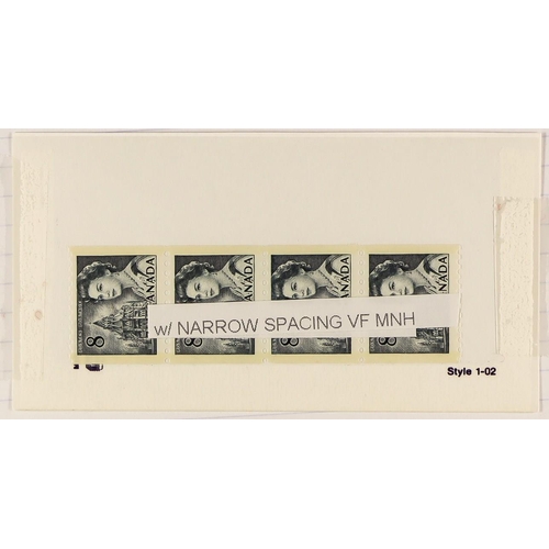 428 - CANADA CROWTHER ESTATE - 1967-73 CENTENNIAL DEFINITIVES, THE COIL STAMPS PREMIUM SPECIALIZED HOLDING... 