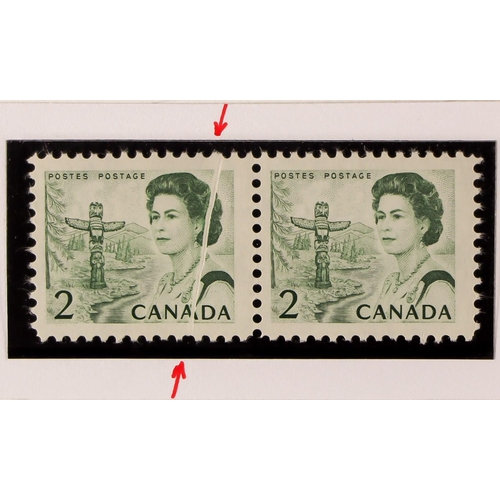 430 - CANADA CROWTHER ESTATE - 1967-73 CENTENNIAL DEFINITIVES, THE LOW VALUES PREMIUM SPECIALIZED HOLDING ... 