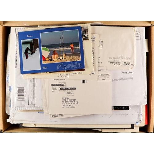 431 - CANADA CROWTHER ESTATE - COVERS & STAMPS in 10 file boxes with elements of specialisation. Company i... 