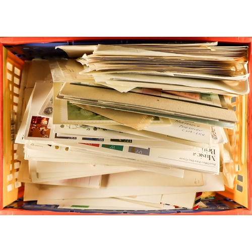 431 - CANADA CROWTHER ESTATE - COVERS & STAMPS in 10 file boxes with elements of specialisation. Company i... 