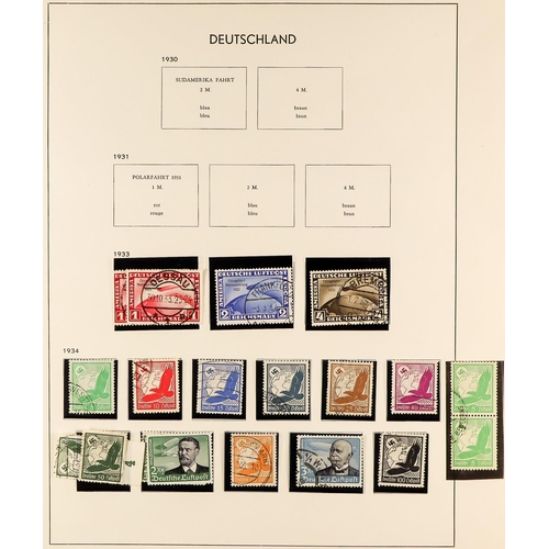 616 - GERMANY 1871 - 1945 SUBSTANTIAL COLLECTION of mint (some never hinged) and used stamps & miniature s... 