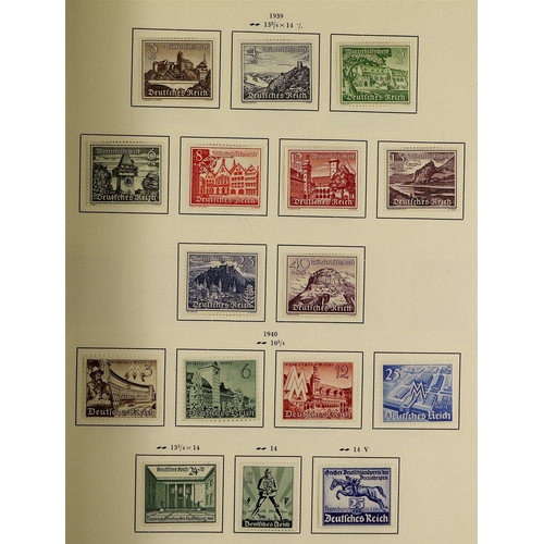 617 - GERMANY 1872 - 1945 COLLECTION of mint & used stamps in album, many notable stamps & sets. Condition... 