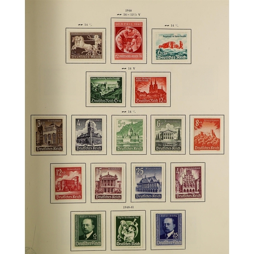 617 - GERMANY 1872 - 1945 COLLECTION of mint & used stamps in album, many notable stamps & sets. Condition... 