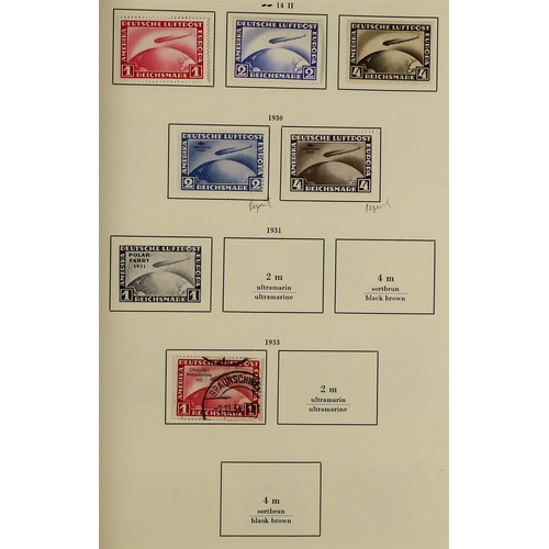 617 - GERMANY 1872 - 1945 COLLECTION of mint & used stamps in album, many notable stamps & sets. Condition... 