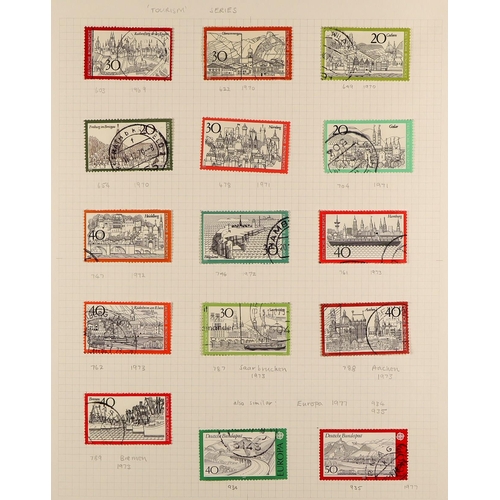 620 - GERMANY 1875 - 1999 COLLECTION mint and used in three spring-back albums. Includes a range of German... 