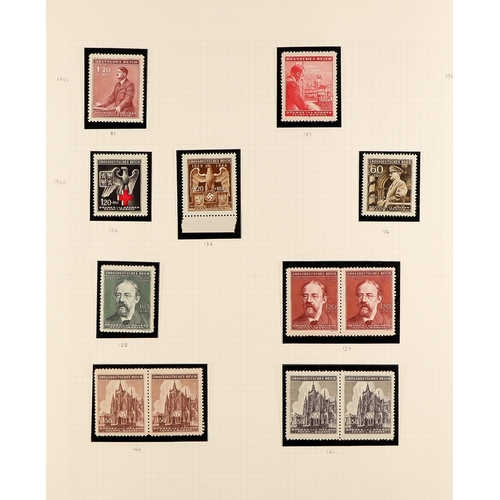 620 - GERMANY 1875 - 1999 COLLECTION mint and used in three spring-back albums. Includes a range of German... 