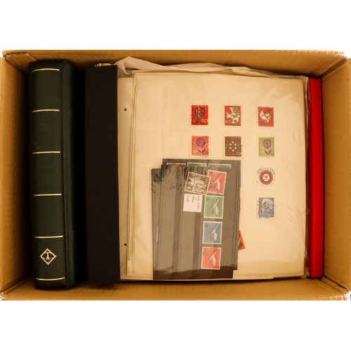 631 - GERMANY ACCUMULATION IN A BOX of mint (incl. nhm) and used issues, largely FDR & DDR in stockbooks, ... 