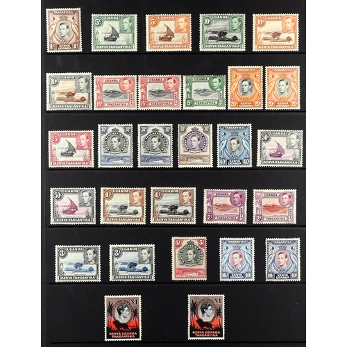 763 - K.U.T. 1938-54 PICTORIAL DEFINITIVES MINT incl. a complete set of all values for the 1938 1st printi... 