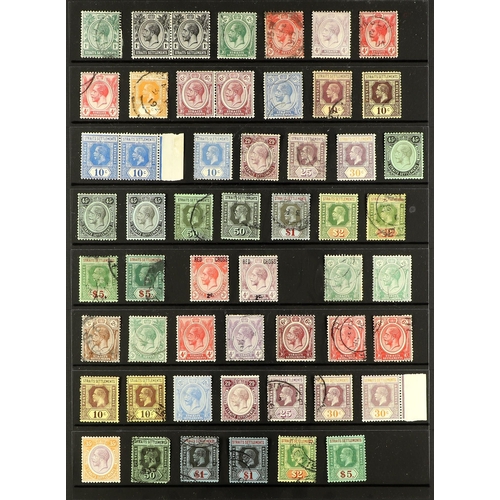 787 - MALAYA-STRAITS SETT. 1867 - 1933 COLLECTION of mint & used stamps incl. 1867-72 most values to 96c u... 