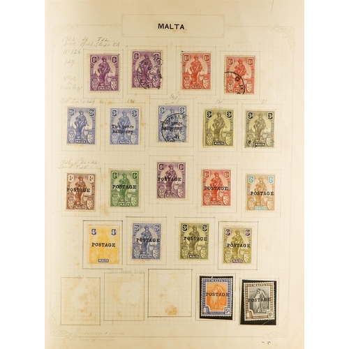 798 - MALTA 1863 - 1970 MINT & USED, CAT £5000+. A mint & used collection with many high values, multiples... 