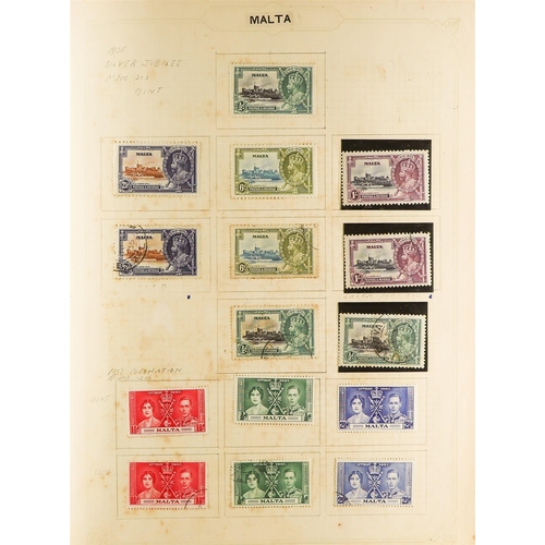 798 - MALTA 1863 - 1970 MINT & USED, CAT £5000+. A mint & used collection with many high values, multiples... 