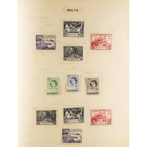 798 - MALTA 1863 - 1970 MINT & USED, CAT £5000+. A mint & used collection with many high values, multiples... 