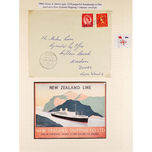 834 - NETHERLAND COLONIES CURACAO 1940's - 2000's COVERS COLLECTION written up in two albums, various canc... 