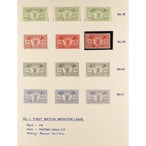 840 - NEW HEBRIDES 1908 - 1963 VALUABLE COLLECTION on pages, with English incl. 1908 