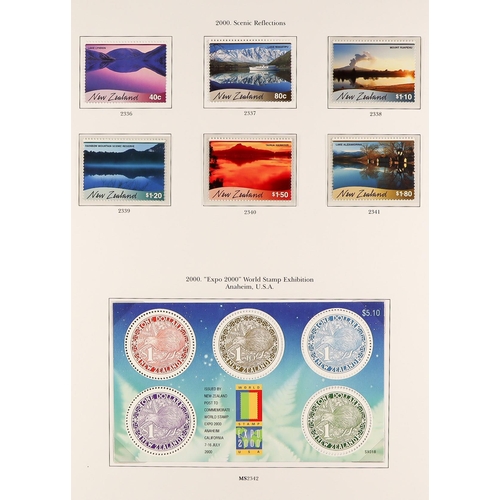 848 - NEW ZEALAND 1850's - 2006 an extensive collection in the main strength in QE2 issues that are fairly... 