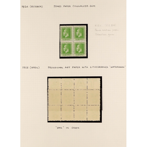 880 - NEW ZEALAND 1915 - 1929 SURFACE PRINTED DEFINITIVES SPECIALISED COLLECTION of chiefly very fine mint... 