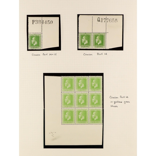 880 - NEW ZEALAND 1915 - 1929 SURFACE PRINTED DEFINITIVES SPECIALISED COLLECTION of chiefly very fine mint... 