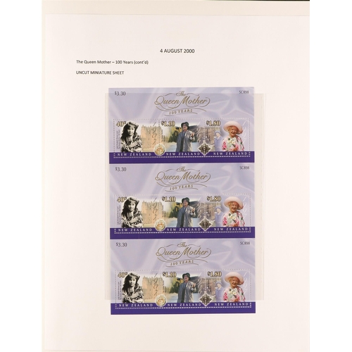 885 - NEW ZEALAND 2000 - 2009 COMPLETE NEVER HINGED MINT COLLECTION with many extra specialist's items / e... 