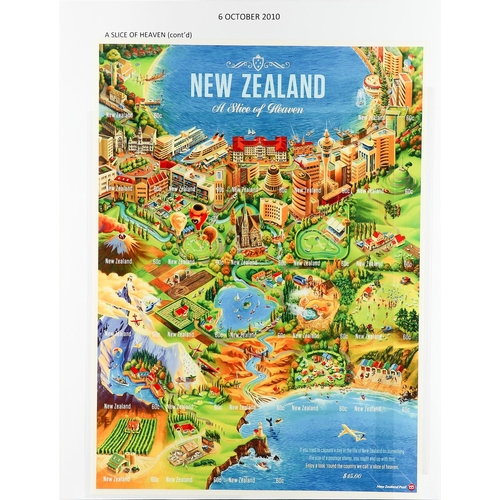 886 - NEW ZEALAND 2010-2013 COMPLETE SUPERB NEVER HINGED MINT COLLECTION with many extra specialist's item... 