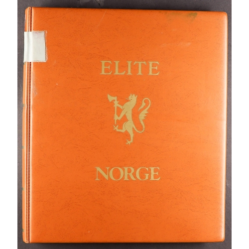 899 - NORWAY 1867-1978  USED COLLECTION in a hingeless album, quite comprehensive from 1910 onwards, incl.... 