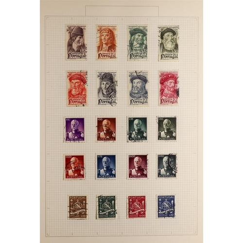 928 - PORTUGAL 1853 - 2003 COLLECTION rather comprehensive with many sets, mint & used in an album (approx... 