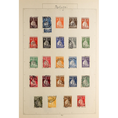 928 - PORTUGAL 1853 - 2003 COLLECTION rather comprehensive with many sets, mint & used in an album (approx... 