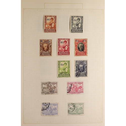 928 - PORTUGAL 1853 - 2003 COLLECTION rather comprehensive with many sets, mint & used in an album (approx... 