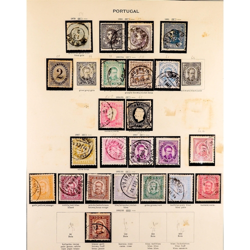 929 - PORTUGAL 1855 - 1968 COLLECTION of mint & used stamps on pages plenty of higher values, sets. Chiefl... 