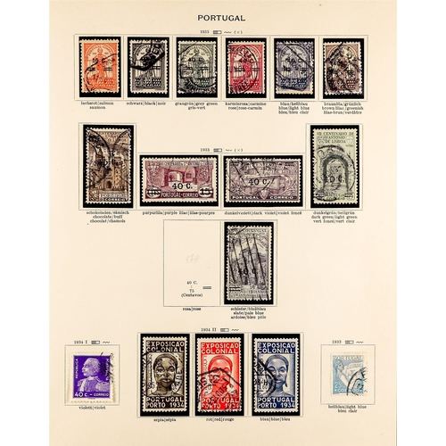 929 - PORTUGAL 1855 - 1968 COLLECTION of mint & used stamps on pages plenty of higher values, sets. Chiefl... 