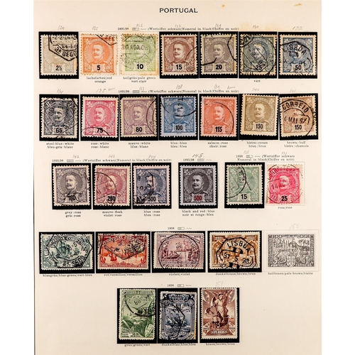 929 - PORTUGAL 1855 - 1968 COLLECTION of mint & used stamps on pages plenty of higher values, sets. Chiefl... 