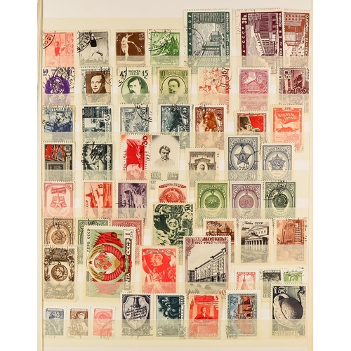 953 - RUSSIA 1880's - 1980 collections in two large albums, a stockbook and ranges in approval books, some... 