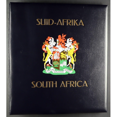 1008 - SOUTH AFRICA 1910 - 1961 NEVER HINGED MINT COLLECTION in a Davo hingeless stamp album with just two ... 