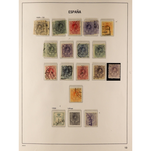 1022 - SPAIN 1872 - 1935 COLLECTION on album pages, comprehensive ranges. Chiefly good to fine (250+ stamps... 