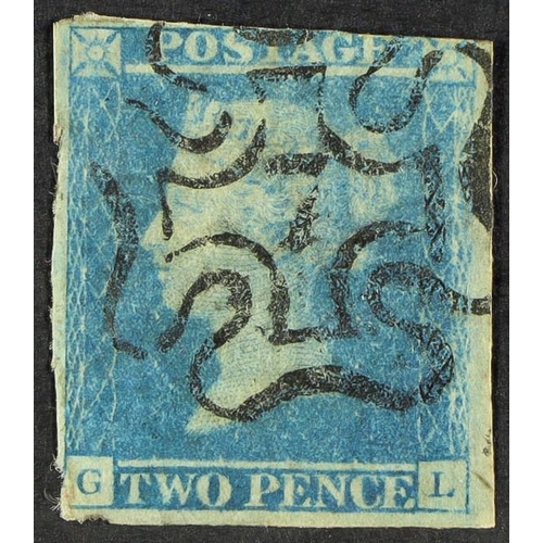 1288 - GB.QUEEN VICTORIA 1841 2d pale blue with fine upright 