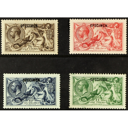 1390 - GB.GEORGE V 1913 Waterlow printing Seahorse set, each with 