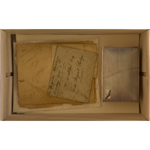 1403 - GB.GEORGE VI 1935 - 1936 DUKE OF YORK CORRESPONDENCE 1935 - 1936 eight items relating to the friends... 