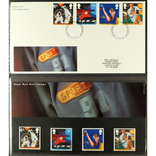 1412 - GB.ELIZABETH II 1960s  -1990s COLLECTIONS comprising of approximately 430 First Day Covers, 250 PHQ ... 