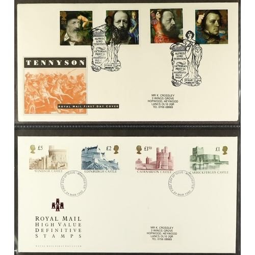 1412 - GB.ELIZABETH II 1960s  -1990s COLLECTIONS comprising of approximately 430 First Day Covers, 250 PHQ ... 