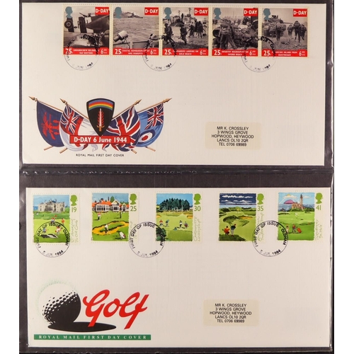 1412 - GB.ELIZABETH II 1960s  -1990s COLLECTIONS comprising of approximately 430 First Day Covers, 250 PHQ ... 