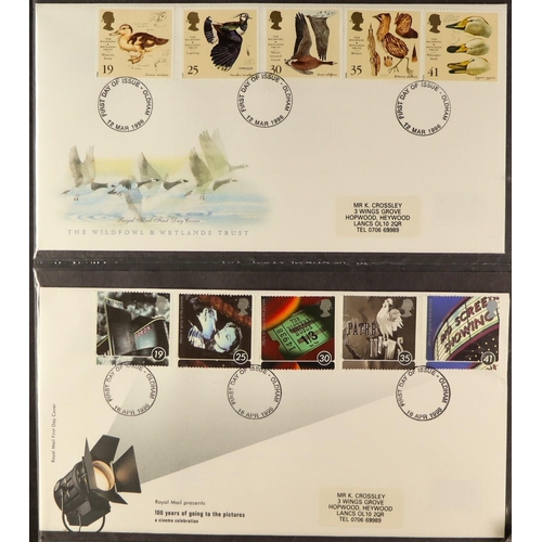 1412 - GB.ELIZABETH II 1960s  -1990s COLLECTIONS comprising of approximately 430 First Day Covers, 250 PHQ ... 