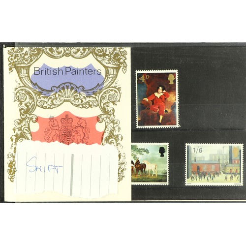 1447 - GB.ELIZABETH II 1975 - 1985 ERRORS & DESIGNER - SIGNED PRESENTATION PACKS. Surely a unique collectio... 