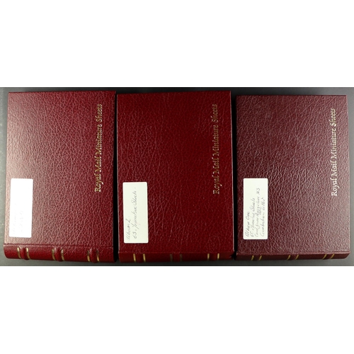 1451 - GB.ELIZABETH II 1979 - 2019 MINIATURE SHEET COLLECTION in three dedicated binders. Mainly Commemorat... 