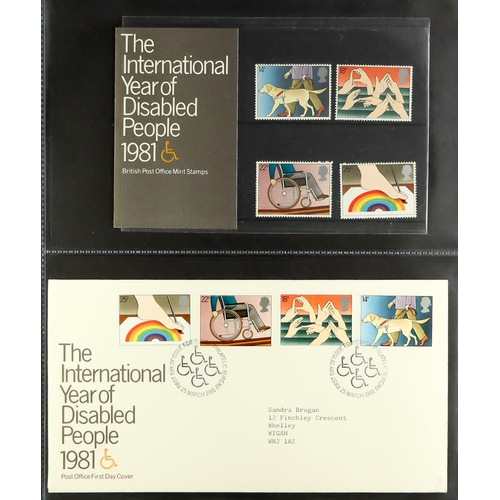 1452 - GB.ELIZABETH II 1979 - 2021 PRESENTATION PACK COLLECTION in five dedicated albums. Also includes som... 