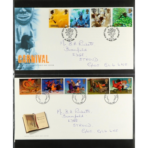 1475 - GB.ELIZABETH II CHARITY LOT - 1960s to 2006. Approximately 1100 covers. A big thank you to all our c... 