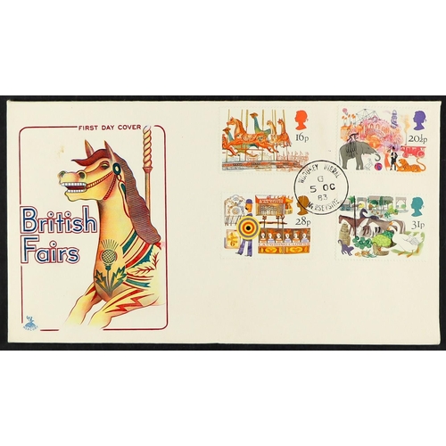 1477 - GB.ELIZABETH II COLLECTIONS AND COVERS in three sparse albums of basic stamps covering all reigns, a... 