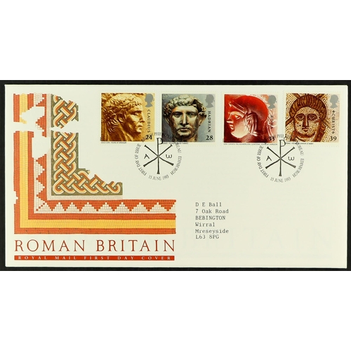 1477 - GB.ELIZABETH II COLLECTIONS AND COVERS in three sparse albums of basic stamps covering all reigns, a... 